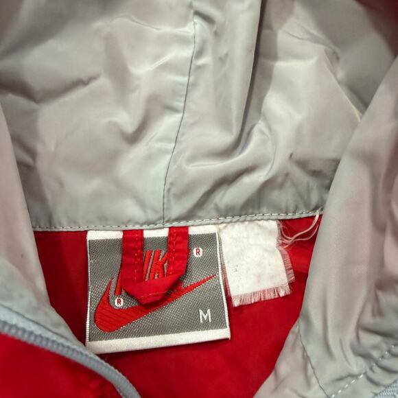 Vintage Nike Tracksuit Windbreaker Set Men's Medium Jacket Large Pants 1980s - Picture 6 of 16